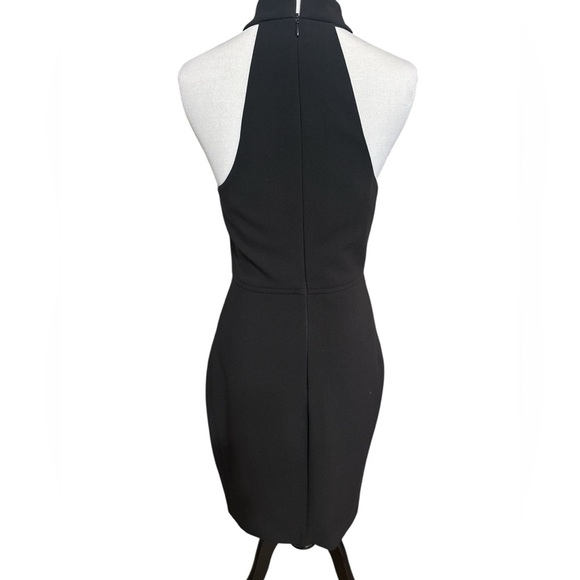 Elegant Black Halter Dress size 6 - Picture 4 of 4